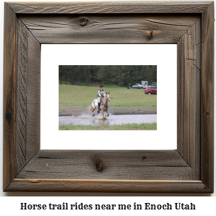 horse trail rides near me in Enoch, Utah